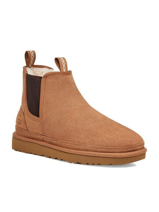 Ugg Australia Neumel Suede Tabac Brown Chelsea Boots