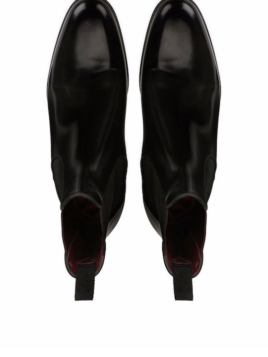 Piele Negru Ghete Chelsea