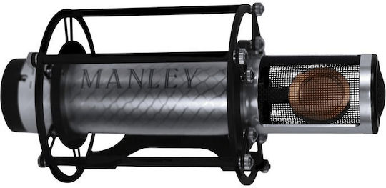 Manley Reference Mono Gold Πυκνωτικό Μικρόφωνο XLR Shock Mounted για Φωνητικά
