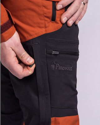 Pinewood Finnveden Hybrid Hunting Pants in Red color