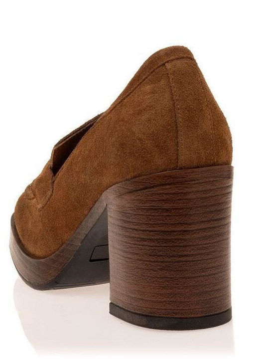 Sante Suede Brown High Heels