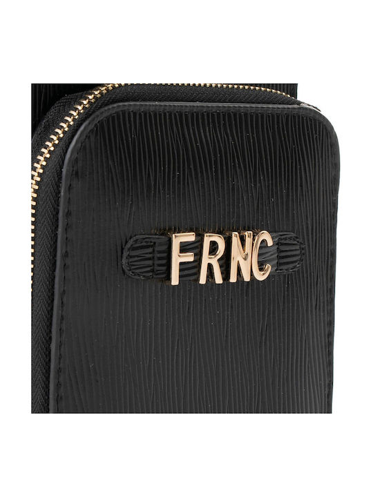 FRNC Frauen Brieftasche Klassiker Schwarz