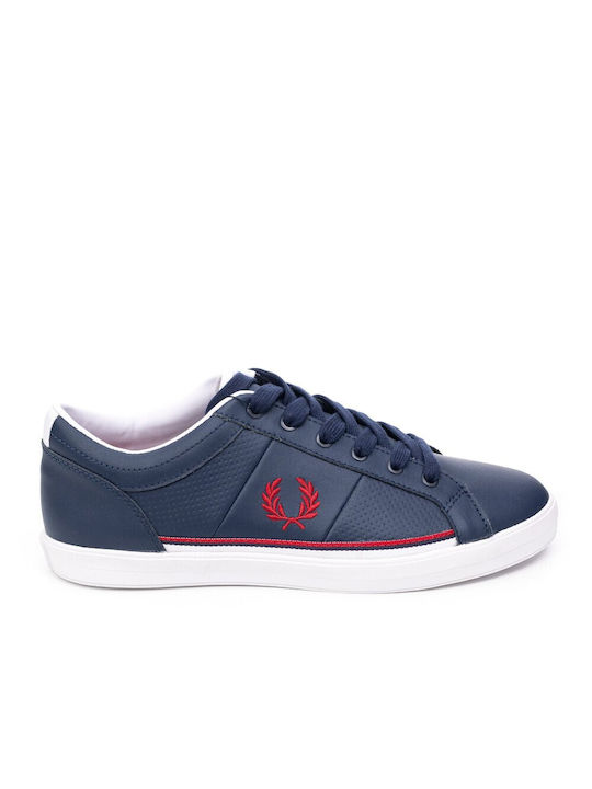 Fred Perry Herren Sneakers Blau