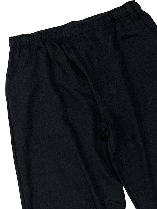 Ustyle Men's Fleece Sweatpants Black