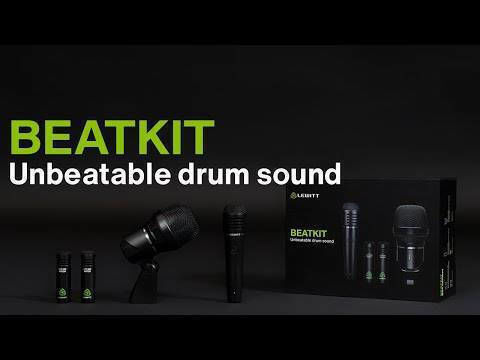 Lewitt Beatkit Комплект Безжично Δυναμικό Микрофон Щипка в Черен Цвят