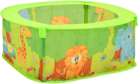 vidaXL Piscină cu bile Pentru copii cu 300 mingi 75x75x32cm. pentru 6+ Luni Multicoloră