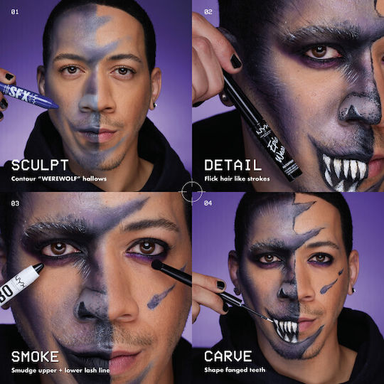 NYX Professional Makeup Sfx Face & Body Stick Make Up Bow Down Witches 3gr