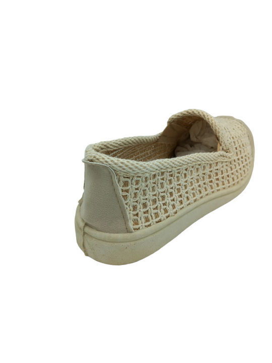 Men's Canvas Slip-Ons Beige