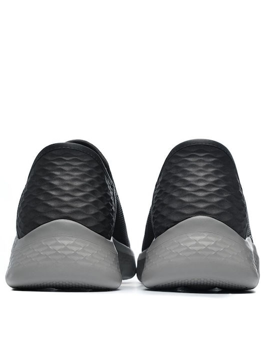 GO WALK FLEX Men's Slip-Ons Black