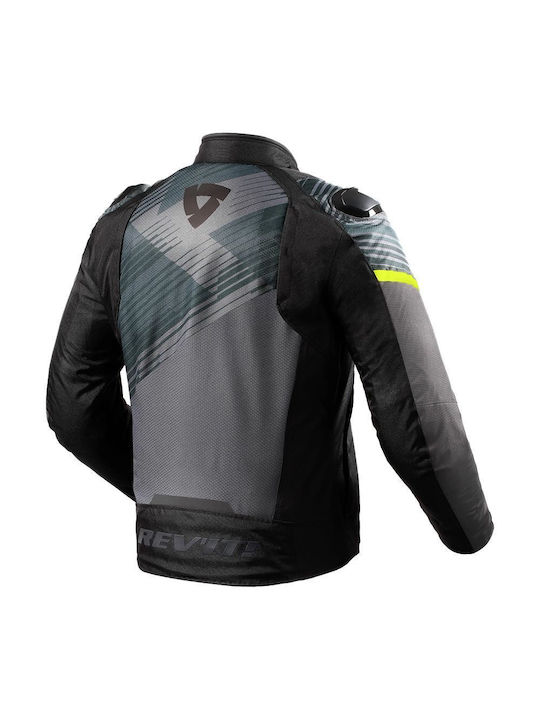 Rev'IT Winter Herren Motorradjacke Wasserdicht Gelb