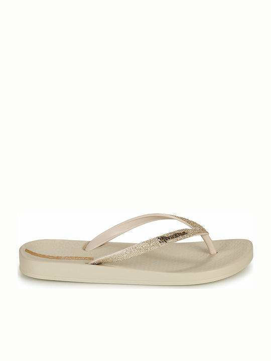 Lolita Flip Flops In Gold Colour