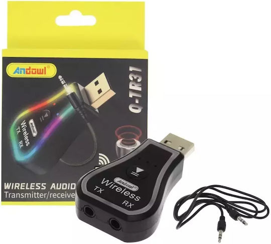 Andowl FM предавател за кола Qtr31 с USB