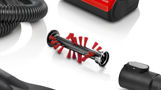 Bosch Unlimited 7 Прахосмукачка 2 в 1 Stick & Ръчна Червена