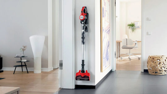 Bosch Unlimited 7 Прахосмукачка 2 в 1 Stick & Ръчна Червена