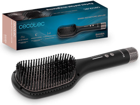 Cecotec Bamba Instantcare Κεραμική Ηλεκτρική Βούρτσα με Αέρα για Ίσιωμα 98W