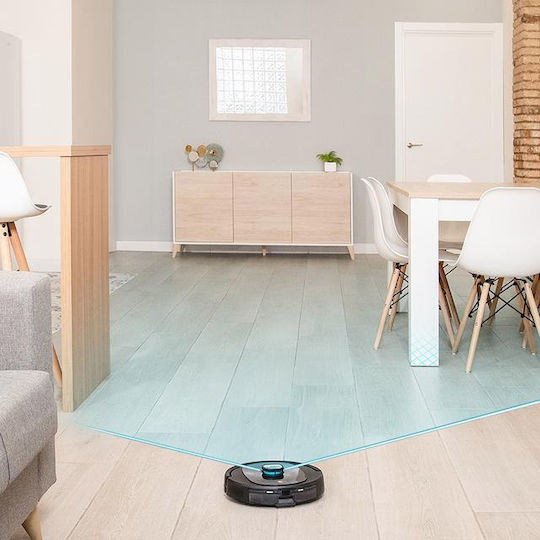 Cecotec Conga 8290 Immortal Ultra Power Home X-Treme Σκούπα Ρομπότ με Χαρτογράφηση Laser & Απορρόφηση 7000Pa Μαύρη