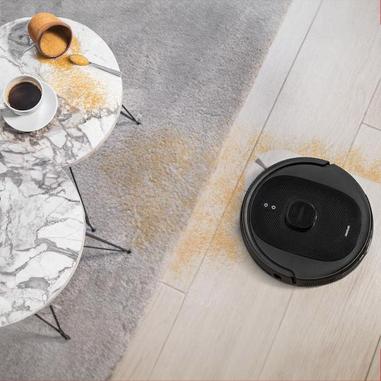 Cecotec Conga 8290 Immortal Ultra Power Home X-Treme Σκούπα Ρομπότ με Χαρτογράφηση Laser & Απορρόφηση 7000Pa Μαύρη