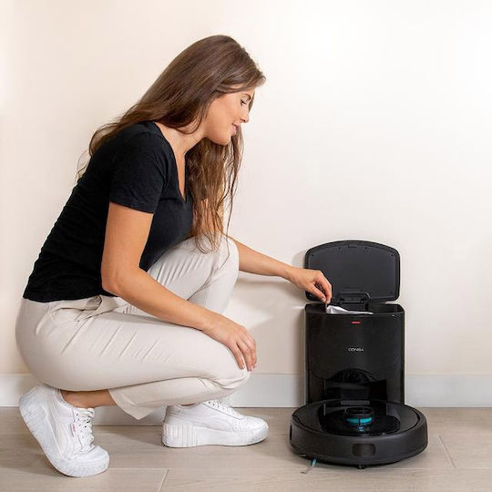 Cecotec Conga 8290 Immortal Ultra Power Home Genesis Robot Vacuum Cleaner with Laser Mapping & 7000Pa Suction Power Black