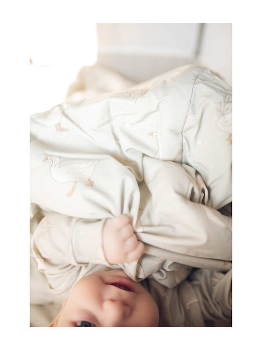 Color Stories Set Duvet Crib Green 70x100cm