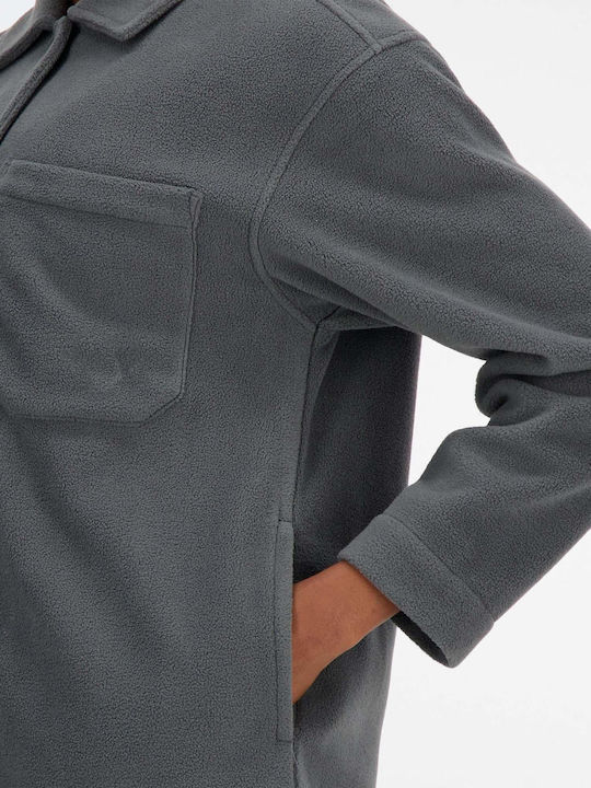 Damen Gray Overshirt