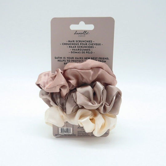 Danielle Creations Scrunchies 3τμχ