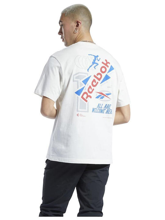 Reebok Certified T-shirt Bărbătesc cu Mânecă Scurtă White.