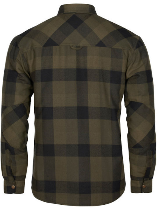 Langärmlig Hemd Green/Black