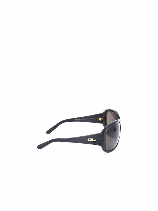 Ralph Lauren Ralph Lauren Sonnenbrillen mit Braun Schildkröte Rahmen und Schwarz Linse 8018-Q/500373/62-16-120