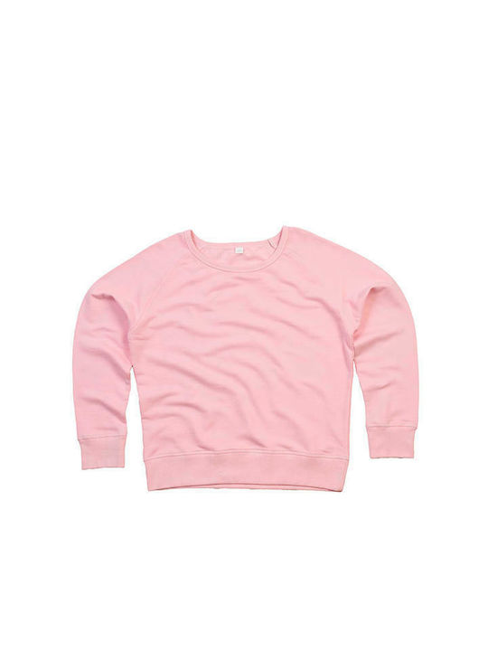 Mantis World Favourite Women's Long Sleeve Promotional Sweatshirt Pink