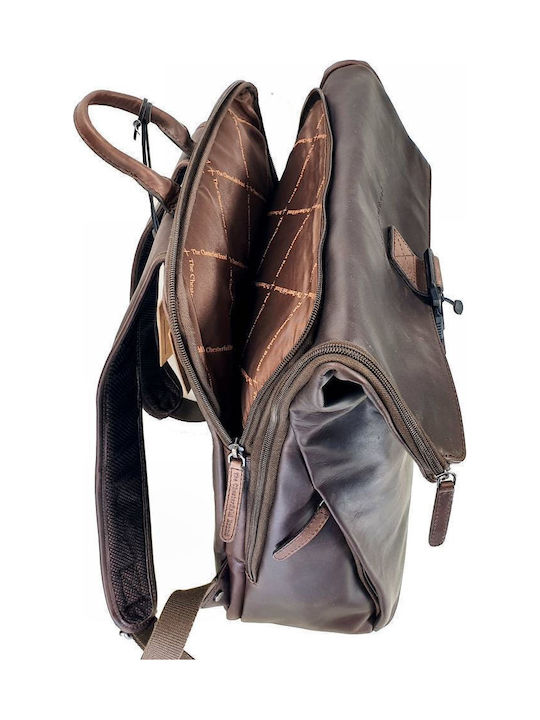 The Chesterfield Brand Backpack 16.8lt Καφέ
