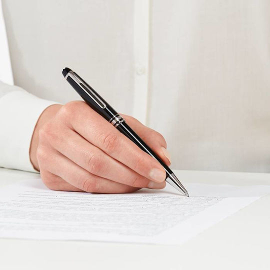 MontBlanc Platinum Ballpoint Pen