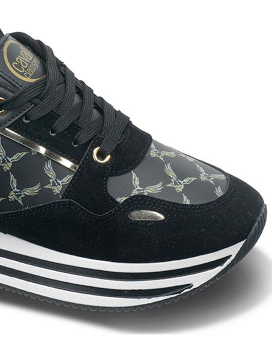 Γυναικεία Flatforms Sneakers Μαύρα