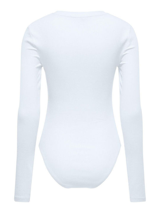 Only Bodysuit Slim Fit White