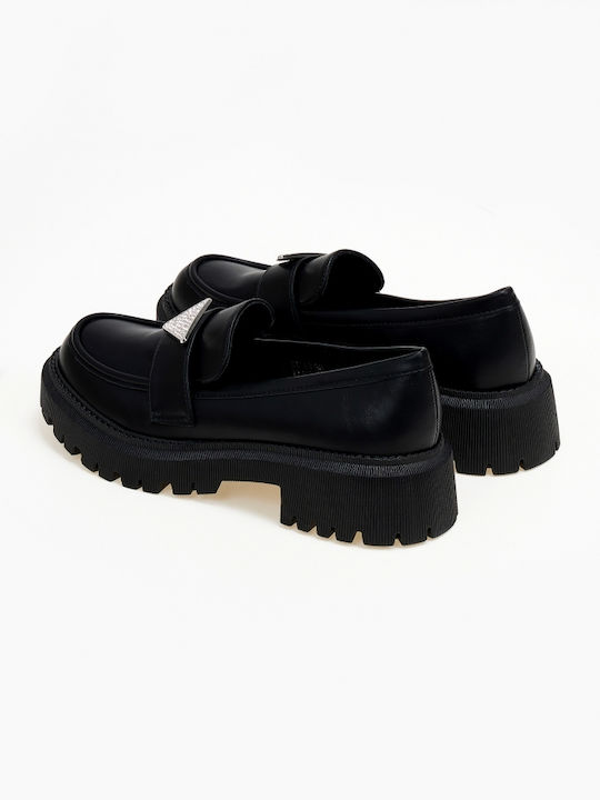 Issue Fashion Women's Loafers in Black Color