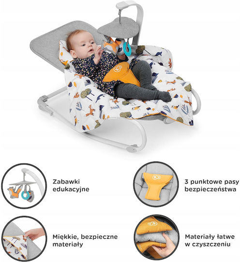 Kinderkraft Manual Baby Relax Felio 2 Yellow