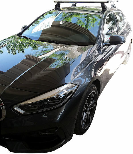 Menabo (with Roof Rack Legs and Lock) Silver