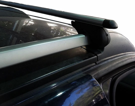 Menabo (with Roof Rack Legs and Lock) Black