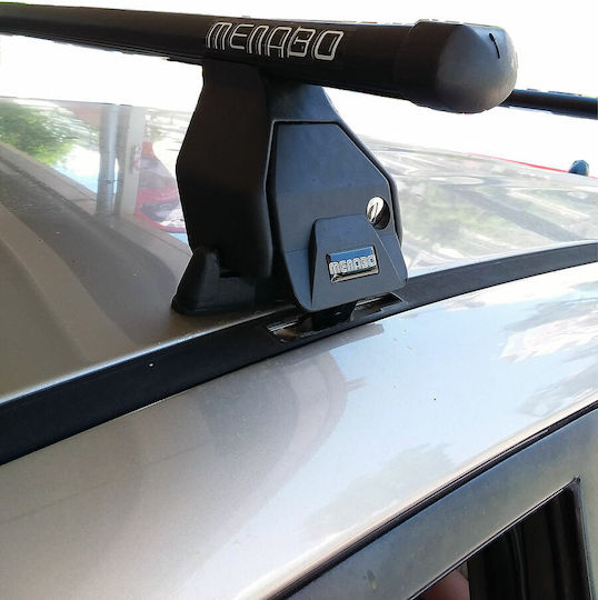 Menabo (with Roof Rack Legs) Silver