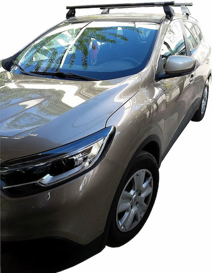 Menabo für Renault Kadjar (mit Dachträgerfüßen) Silber