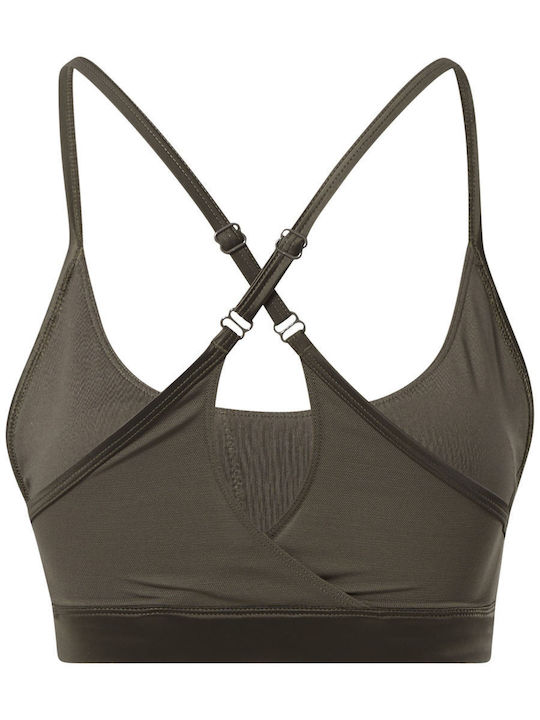 Reebok Lux Strappy Bra Γυναικείο Μπουστάκι GROUT