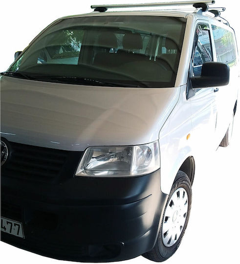 Menabo (with Roof Rack Legs and Lock) Silver