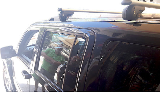 Menabo (with Roof Rack Legs) Silver