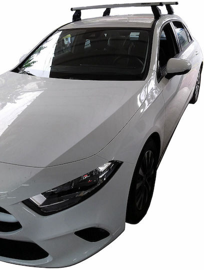 Menabo (with Roof Rack Legs and Lock) Silver