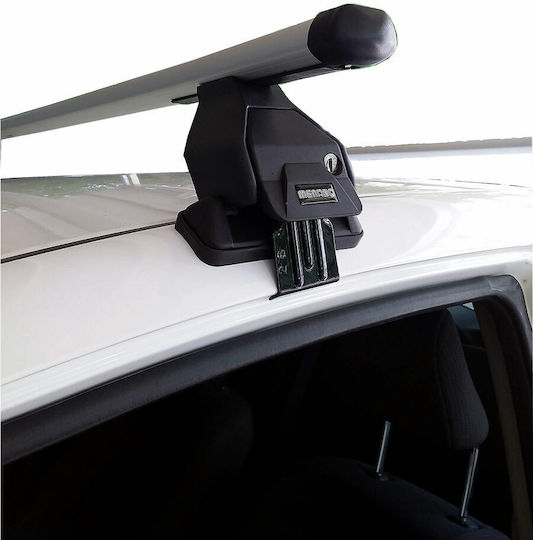 Menabo (with Roof Rack Legs) Silver
