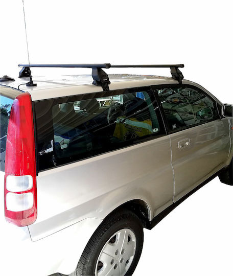 Menabo Steel Car Roof Bars for Honda HR-V 3D Set with Roof Rack Legs Silver M.P.HRV.06