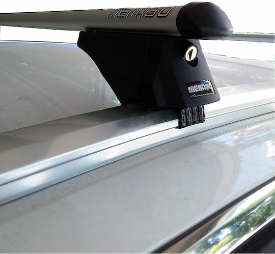 Menabo (with Roof Rack Legs and Lock) Silver
