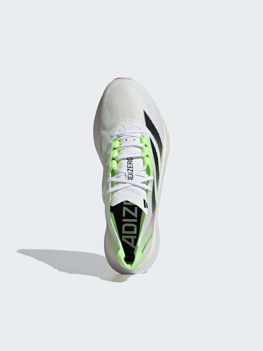 Adizero Boston 12 Мъжки Спортни обувки Running Бял