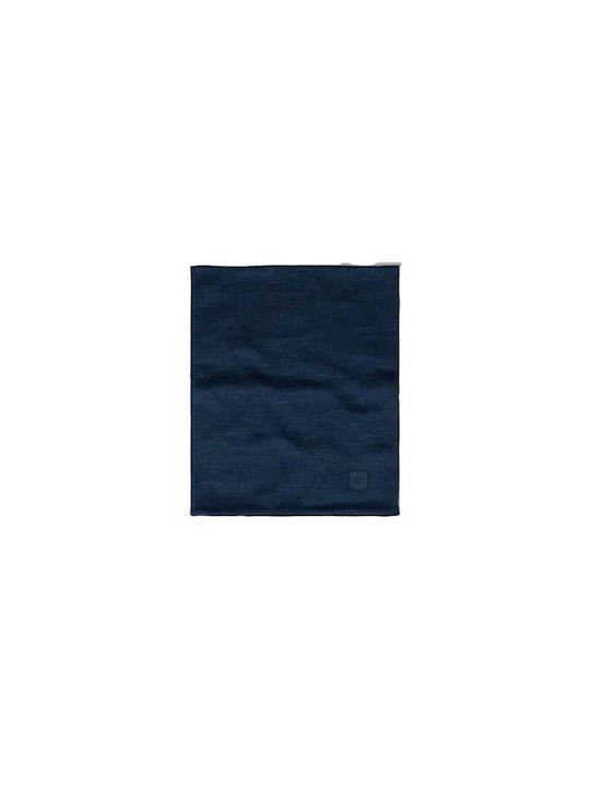 Buff Merino Motorcycle Rider Neck Warmer Blue Color