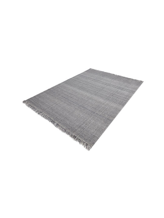 Royal Carpet Viga Weave Rug Rectangular Summer with Fringes Gray