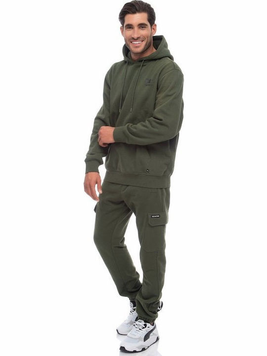 Sweatshirt with Hood D.KHAKI